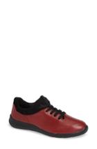 Women's Ara Cece Sneaker .5 M - Red