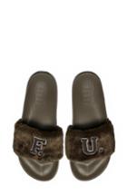 Women's Fenty Puma By Rihanna Lead Cat Slide Sandals M - Green