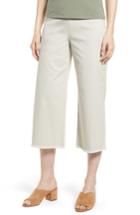Women's Nic + Zoe Stretch Denim Wide Leg Crop Pants - Beige