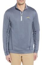 Men's Cutter & Buck Endurance Los Angeles Chargers Fit Pullover, Size Small - Blue