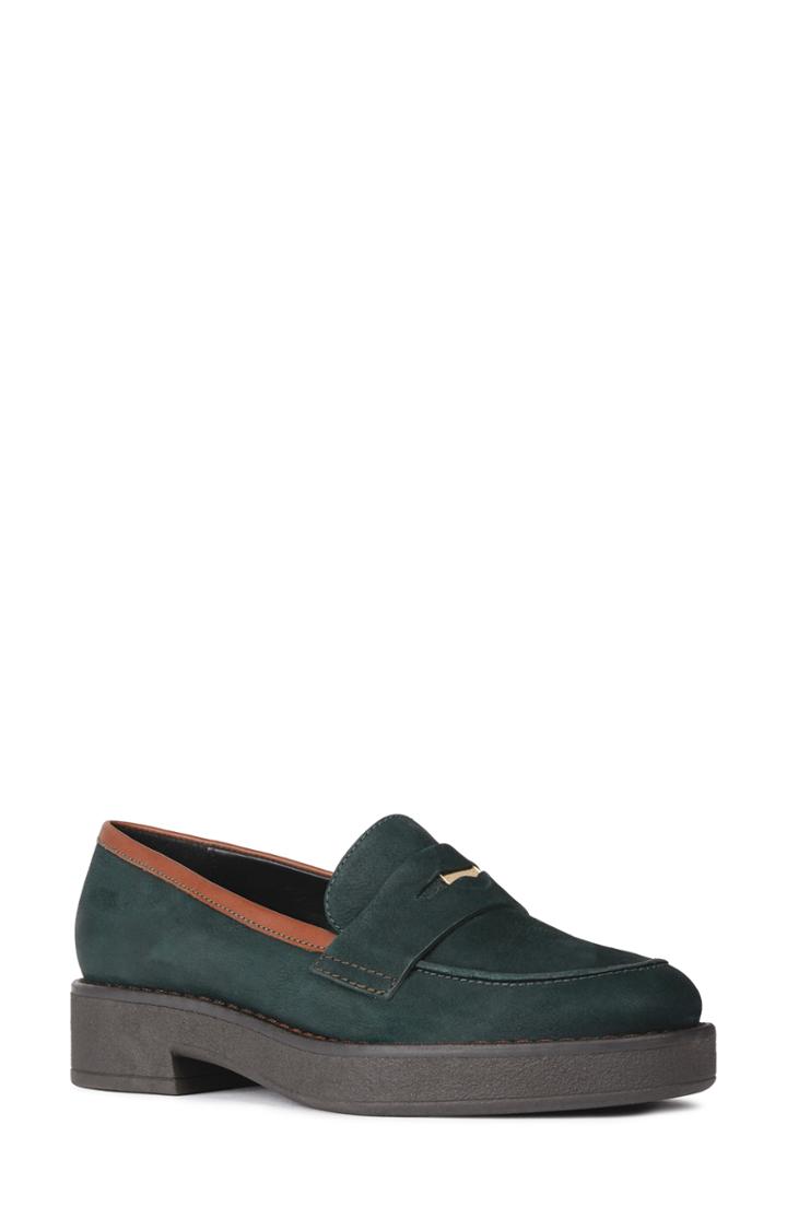 Women's Geox Adrya Loafer .5us / 41eu - Green