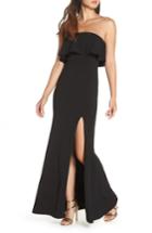 Women's Lulus Off The Shoulder Maxi Gown