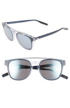 Men's Dior 'black Tie' 52mm Sunglasses - Blue Crystal Palladium