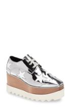 Women's Stella Mccartney Platform Oxford .5us / 38.5eu - Metallic