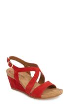 Women's Comfortiva Vandy Sandal .5 M - Red
