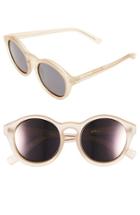 Women's Le Specs 'edition Four' 51mm Sunglasses - Matte Sand/ Gunmetal