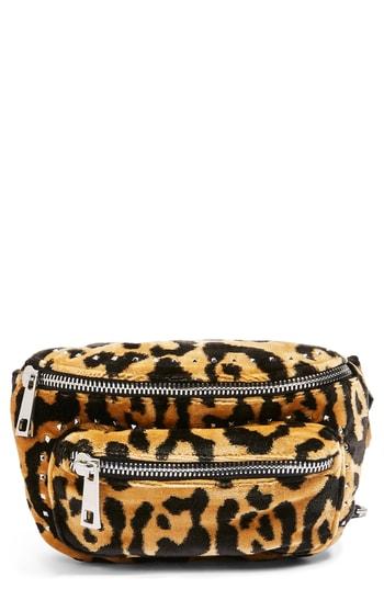 Topshop Kenya Print Bumbag - Black