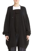 Women's Y's By Yohji Yamamoto Alan Button Cardigan