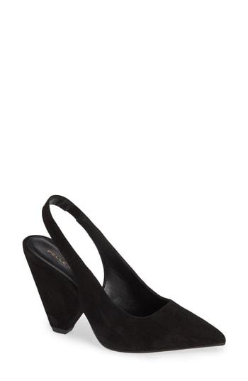 Women's Pelle Moda Opal Slingback Pump M - Black