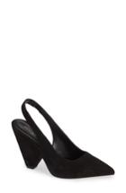 Women's Pelle Moda Opal Slingback Pump M - Black