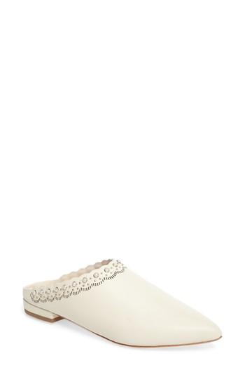 Women's Pour La Victoire Giselle Mule .5 M - White