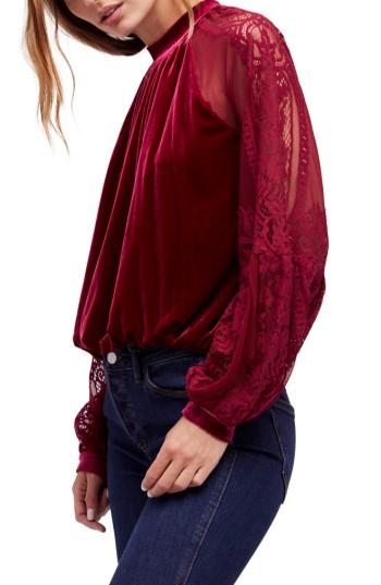 Women's Free People Dream Team Top - Purple