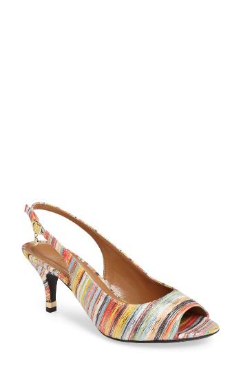 Women's J. Renee 'gardenroad' Slingback Peep Toe Pump