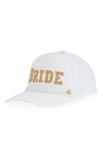 Women's Mother Trucker Hats Bride Trucker Hat -