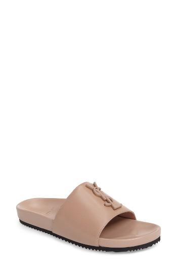 Women's Saint Laurent Joan Slide Sandal .5us / 34.5eu - Beige