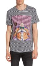 Men's Elevenparis Dratue - Dragonball Stripe Graphic T-shirt