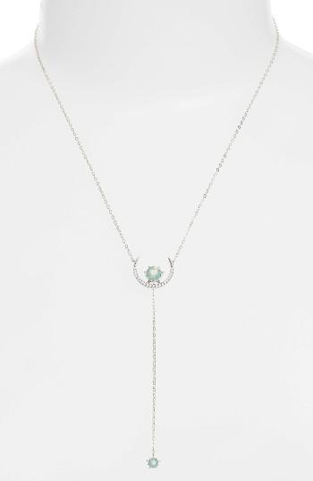 Women's Nadri Wishes Moon Y-necklace