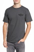 Men's Brixton Cylinder Standard T-shirt, Size - Grey