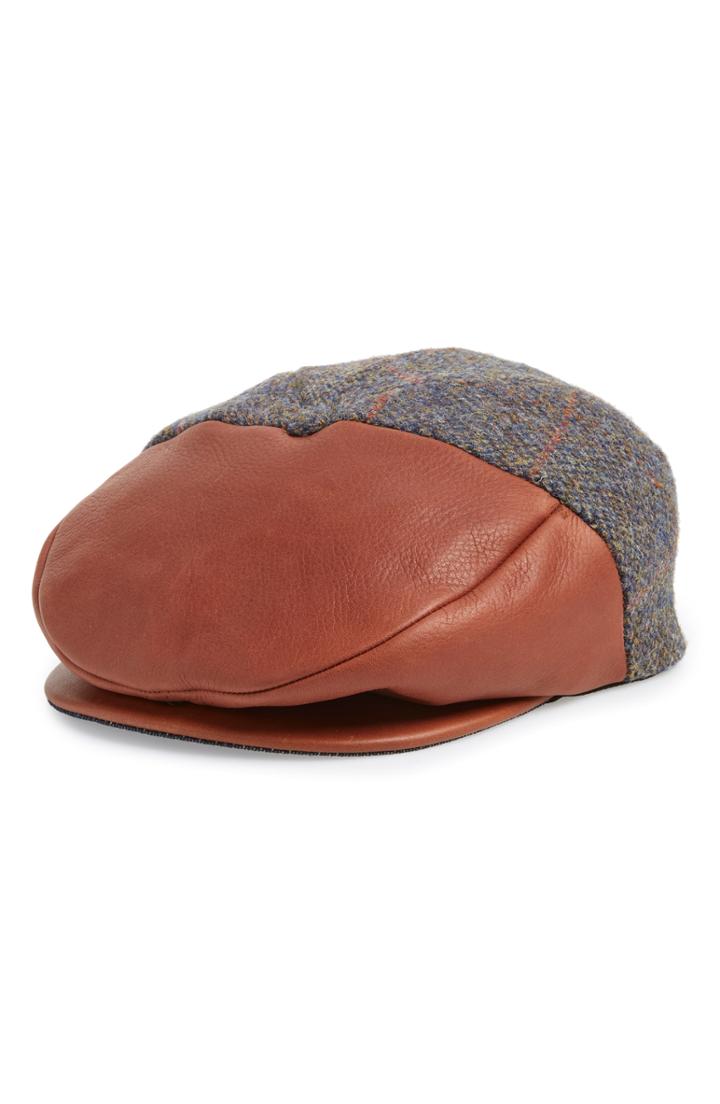 Men's Goorin Brothers Mr. Rouspil Flat Cap - Blue