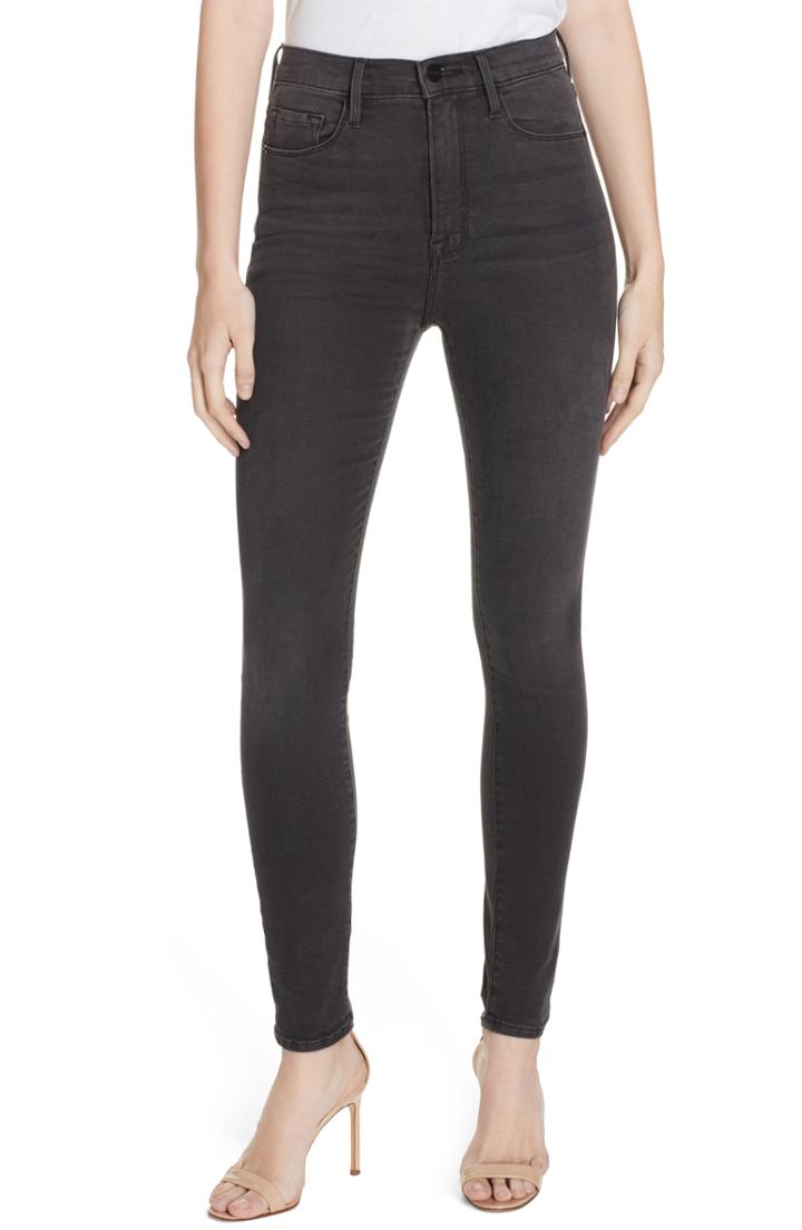 Women's Frame Ali High Waist Cigarette Jeans - Grey