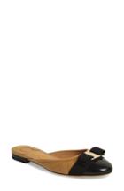 Women's Salvatore Ferragamo Round Toe Bow Mule B - Beige