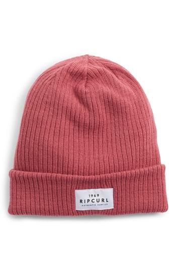 Women's Rip Curl Essentials Beanie - Pink