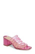 Women's Leith Cloud Jelly Slide Sandal .5 M - Pink