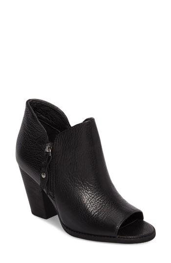 Women's Mia Ericka Open Toe Bootie .5 M - Black