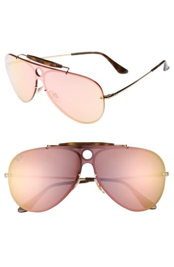Women's Ray-ban Aviator Shield Sunglasses -