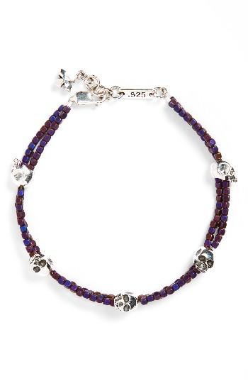 Men's King Baby Hematite Bead Bracelet