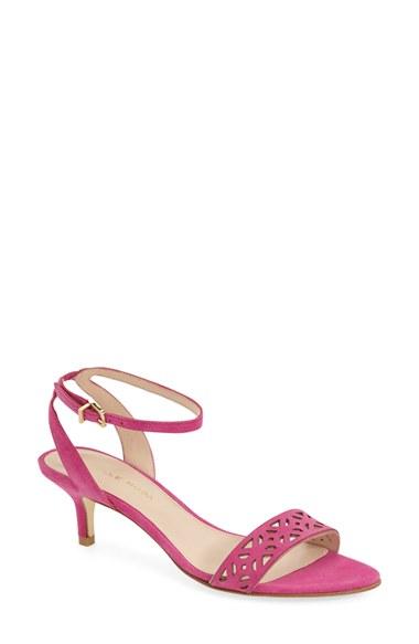 Women's Pelle Moda 'otis' Ankle Strap Sandal M - Purple