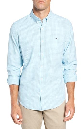 Men's Vineyard Vines Slim Tucker 2 Check Sport Shirt