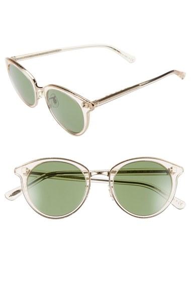 Women's Oliver Peoples 'spelman' 50mm Retro Sunglasses - Yellow