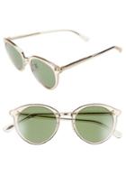 Women's Oliver Peoples 'spelman' 50mm Retro Sunglasses - Yellow