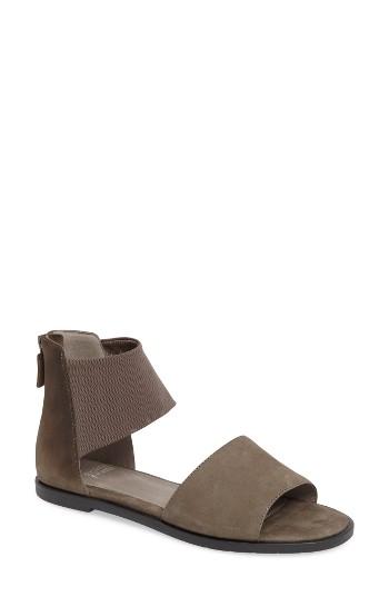 Women's Eileen Fisher Sign Sandal M - Grey