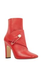 Women's Nine West Quit It Ankle Bootie .5 M - Red