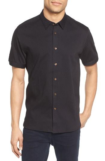 Men's Ted Baker London Extra Trim Fit Textured Sport Shirt