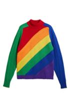 Women's Burberry Rainbow Knit Wool & Cashmere Sweater - None