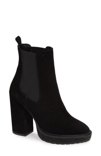 Women's Linea Paolo Hedy Chelsea Bootie M - Black
