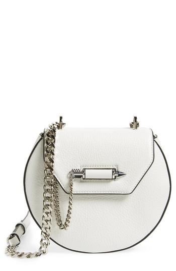 Mackage Wilma Leather Crossbody Bag - White