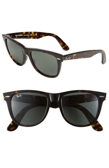 Ray-ban 'classic Wayfarer' 50mm Sunglasses Tortoise