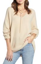 Women's Something Navy Low Neckline Slouchy Pullover