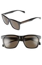 Men's Boss 53mm Sunglasses - Black/ Brown