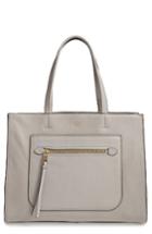 Vince Camuto Elvan Leather Tote - Grey