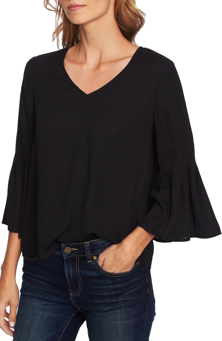 Women's Needle And Thread Flapper Embroidered Tulle Top