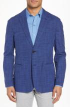 Men's Zachary Prell Belmont Fit Sport Coat, Size 40 - Blue