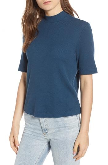 Women's Ag Yoni Thermal Mockneck Tee
