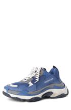 Men's Balenciaga Triple S Retro Sneaker .5us / 39eu - Blue