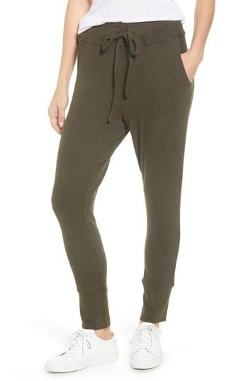 Women's Bobeau Cozy Jogger Pants - Green