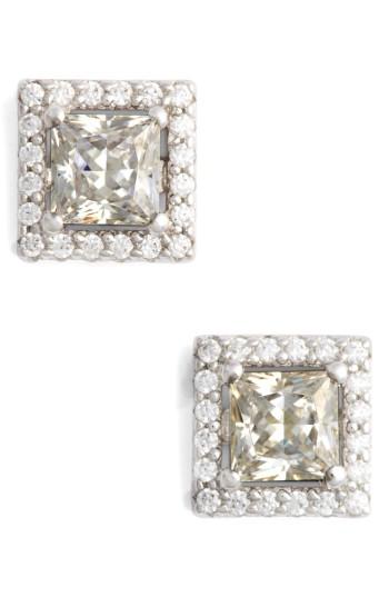 Women's Lafonn Princess Cut Simulated Diamond Stud Earrings